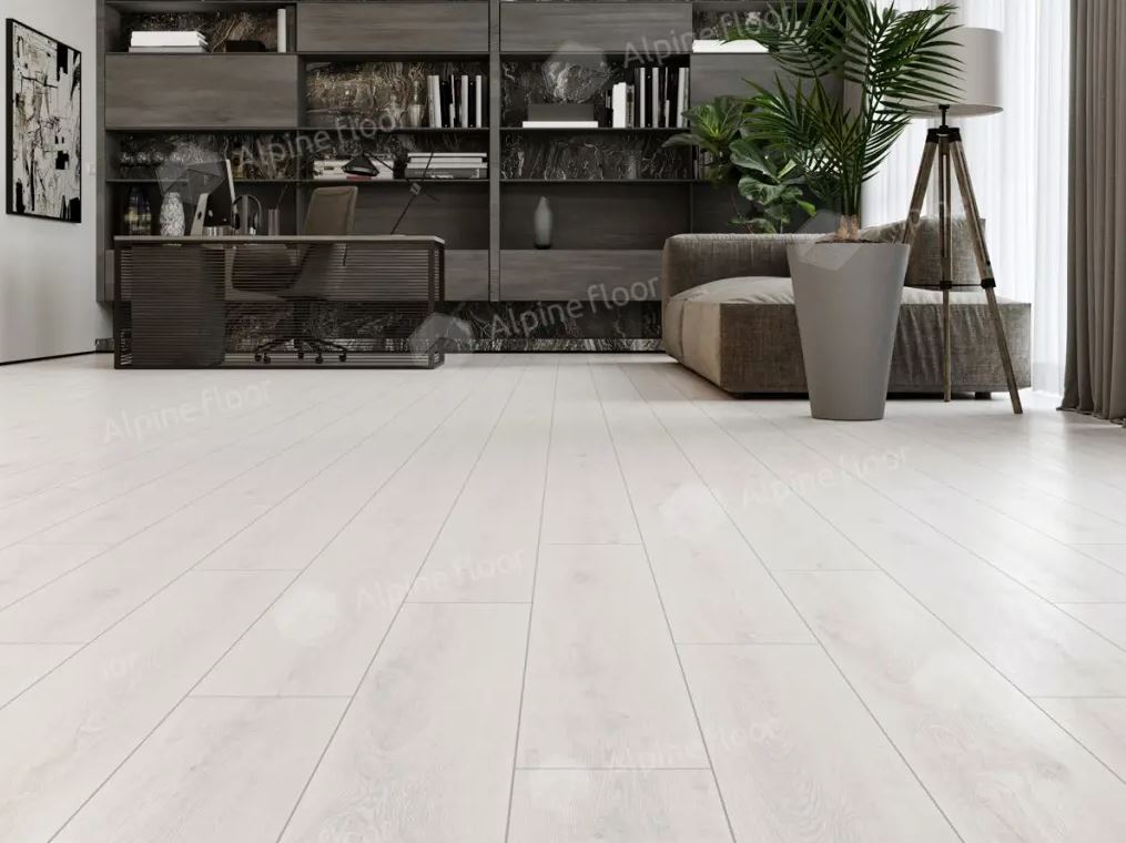 Ламинат Alpine Floor Дуб Эльба LF101-12 Intensity 1218х198х12 (1,688м2), защелка (Click), 4V фаска