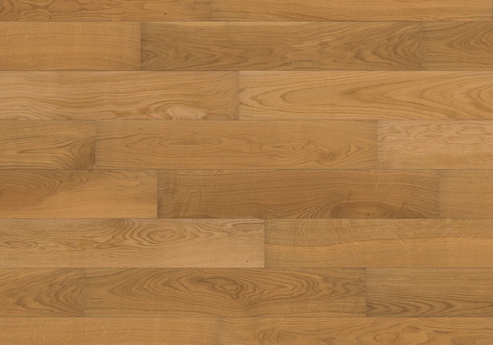 Паркетная доска Karelia Дуб Story 138 Grain Brown Essence 1116х138х14 (1,23м2) лак