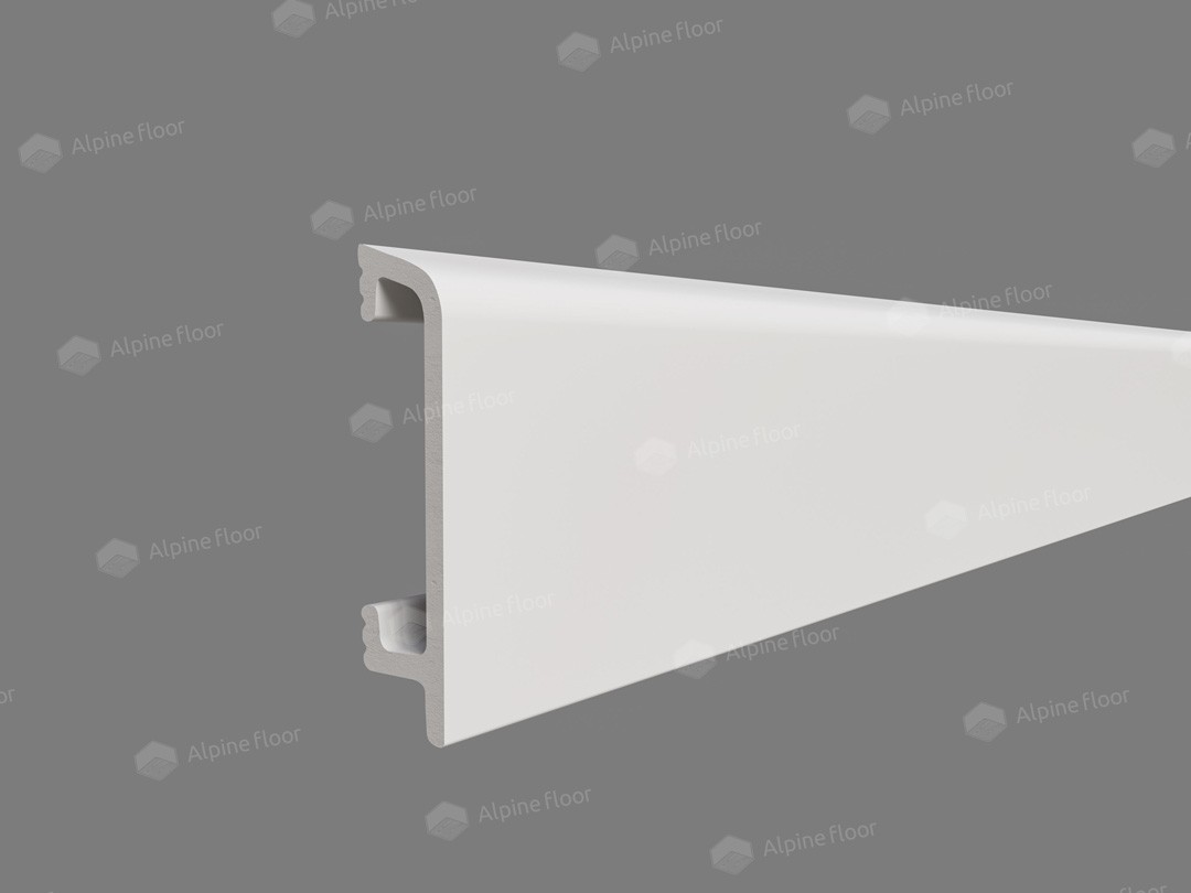 Плинтус дюрополимерный Alpine Floor TL019045 Коллин Tanle прямой сглаженный 2000х90х20, п/окрас