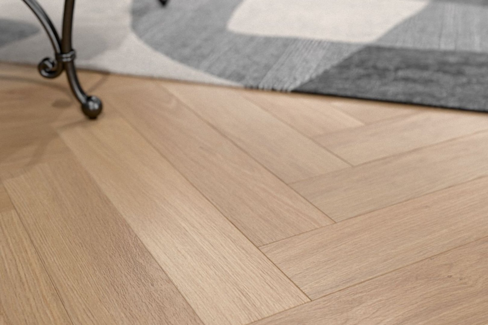 Ламинат Damy Floor Дуб Виргинский Heritage Ёлка 606х101х8 (1,591м2), замок (Uniclic), 4V фаска