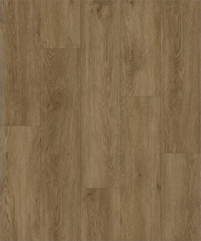 Плитка ПВХ-кварцвинил STRONG STEP Карамель Comfort 1220х181х4,2 (2,208м2), 4V фаска