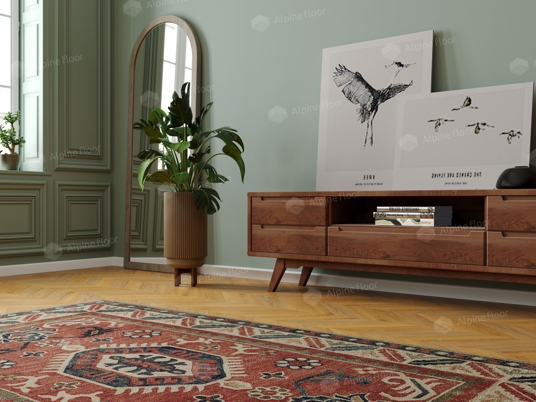 Плинтус дюрополимерный Alpine Floor TL019045 Коллин Tanle прямой сглаженный 2000х90х20, п/окрас