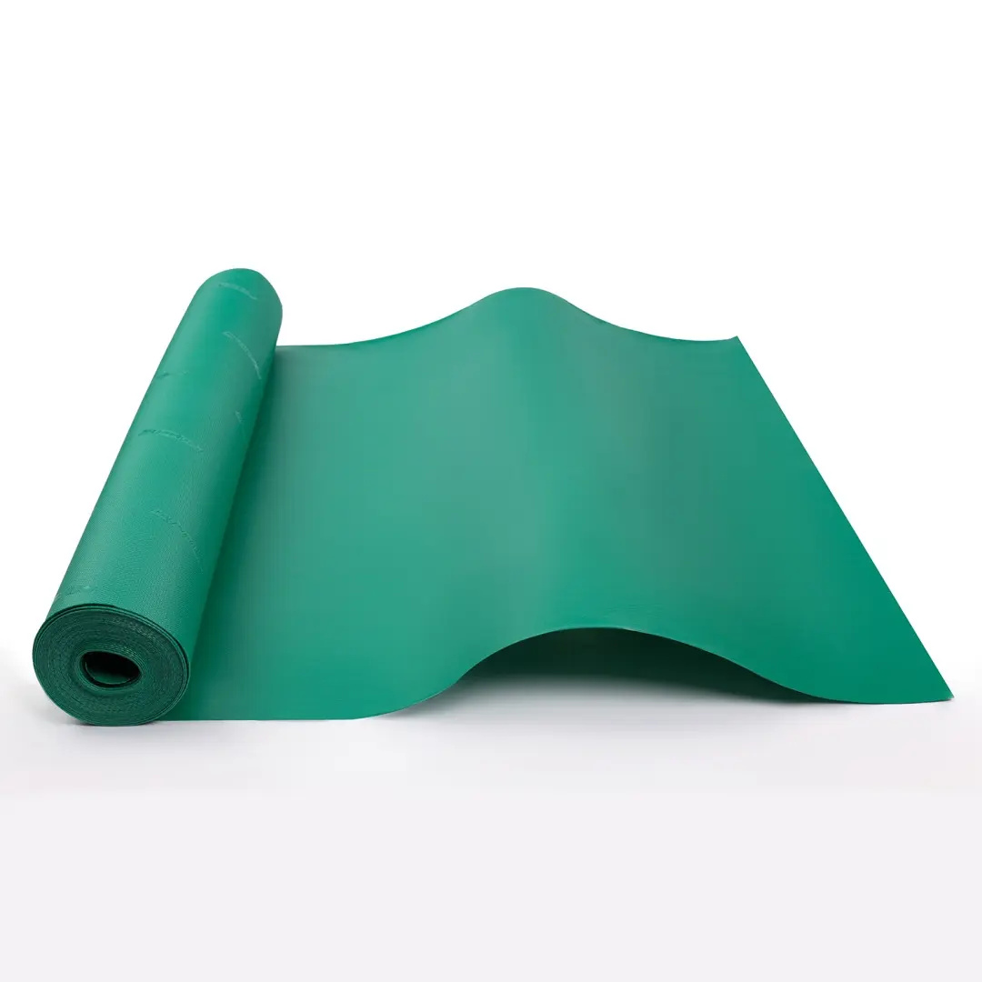 Подложка полимерная рулонная Alpine Floor Floor Green 1мм (10м2) на теплый пол гидроизолирующая