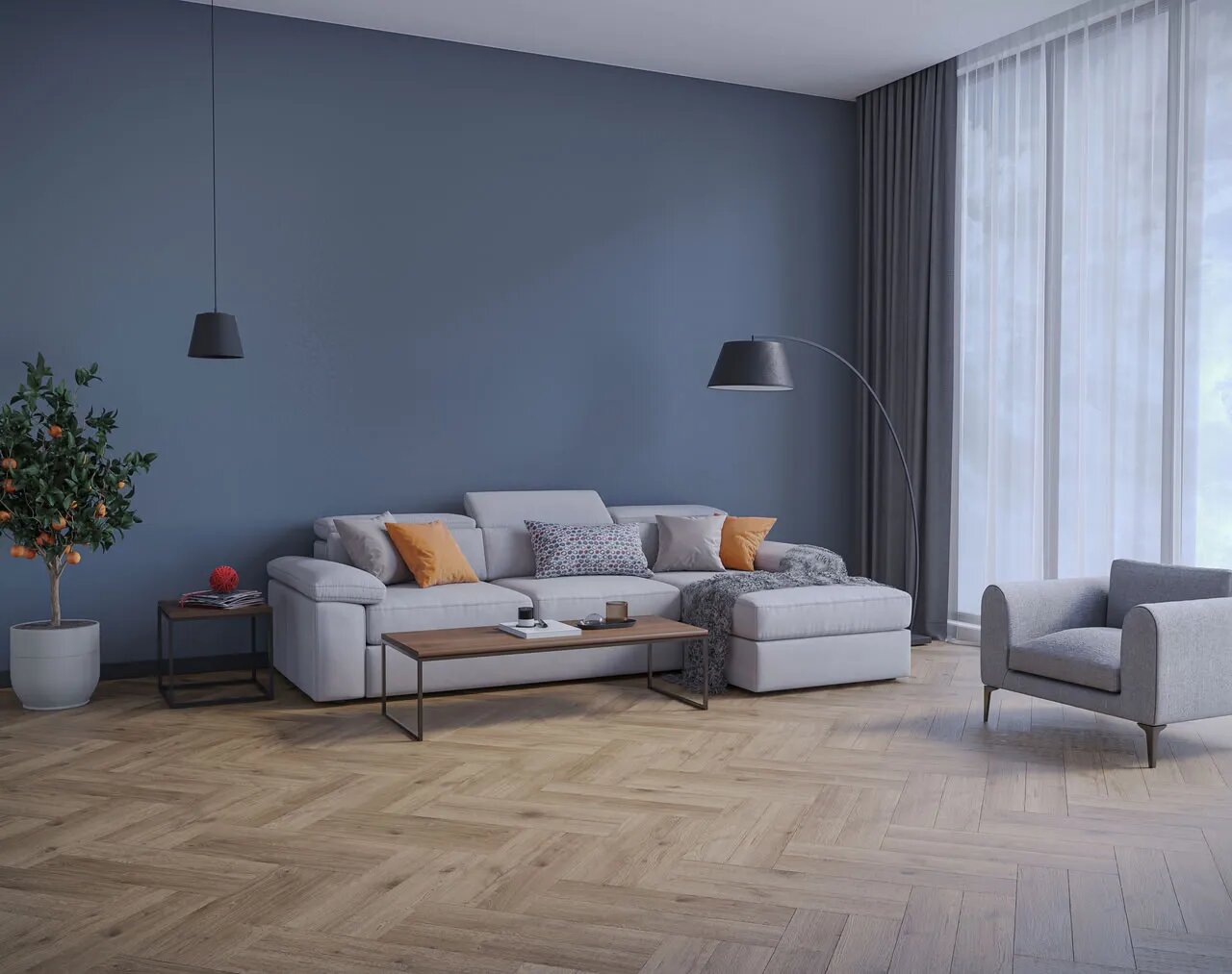 Ламинат My Step Дуб Сурин MS3510 Herringbone Manor+ 643х131х10 (0,926м2), замок (Megaloc Aqua Protec