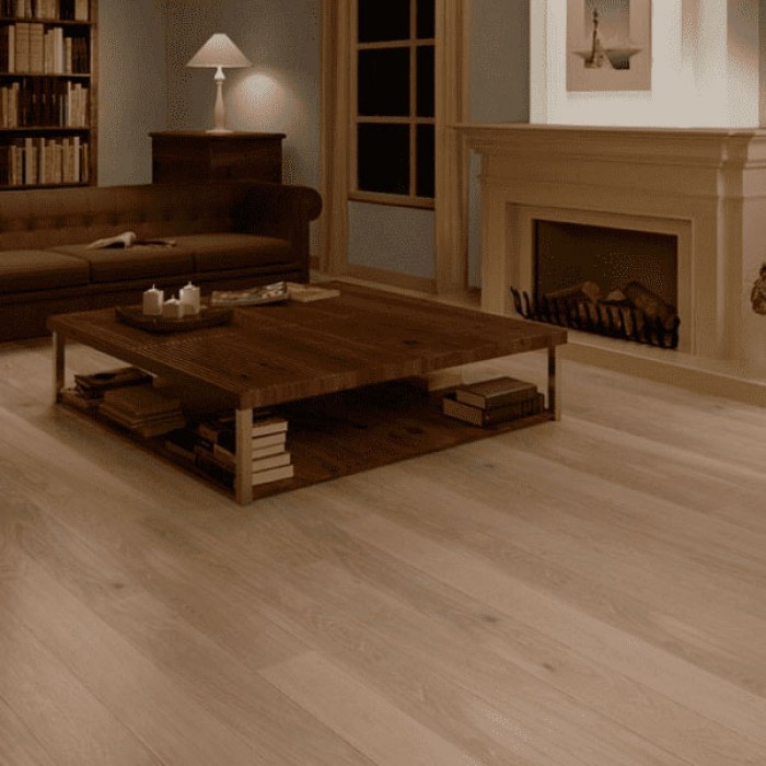 Паркетная доска Polarwood Дуб Premium Mercury Oiled 1S Space 1800х138х14 (2м2) масло