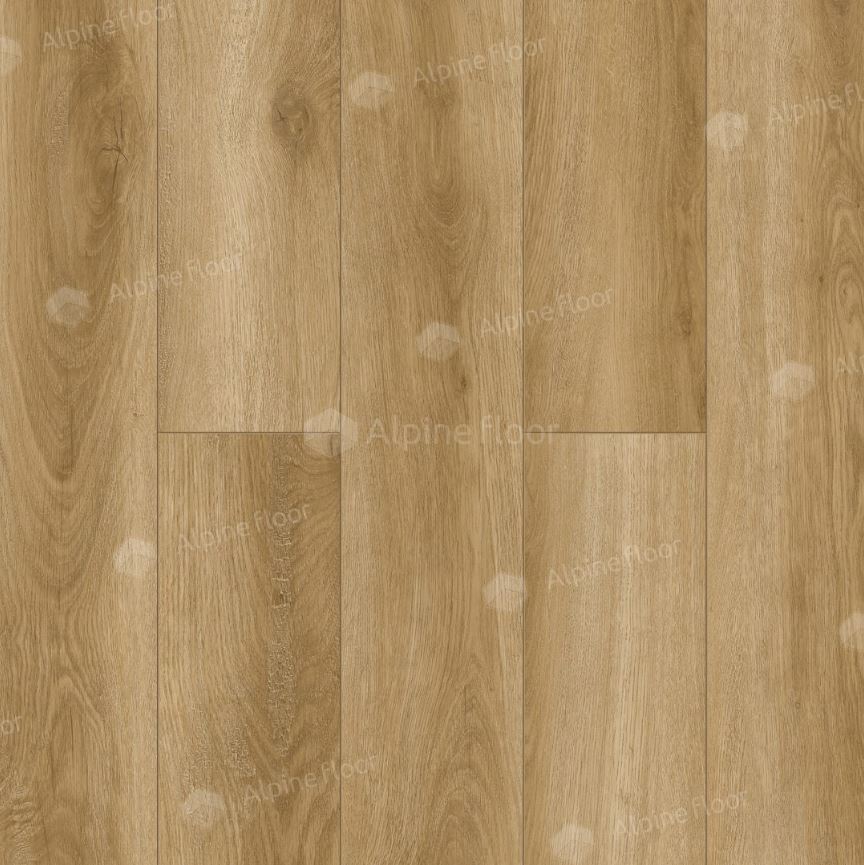Ламинат Alpine Floor Дуб Генуя LF100-05 Aura 1218х198х8 (2,411м2), защелка (Click), 4V фаска