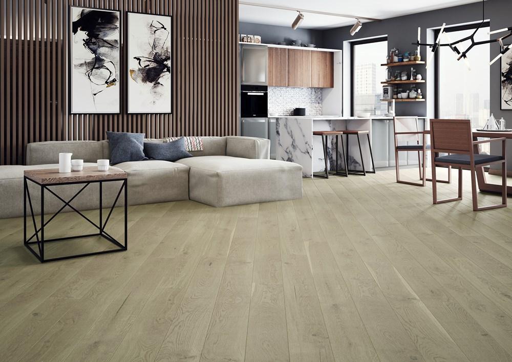 Паркетная доска Barlinek Дуб Nude Grande 2200х180х14 (2,77м2) лак