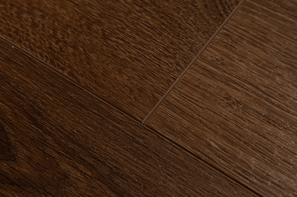 Плитка ПВХ-кварцвинил STRONG STEP Табак Comfort 1220х181х4,2 (2,208м2), 4V фаска
