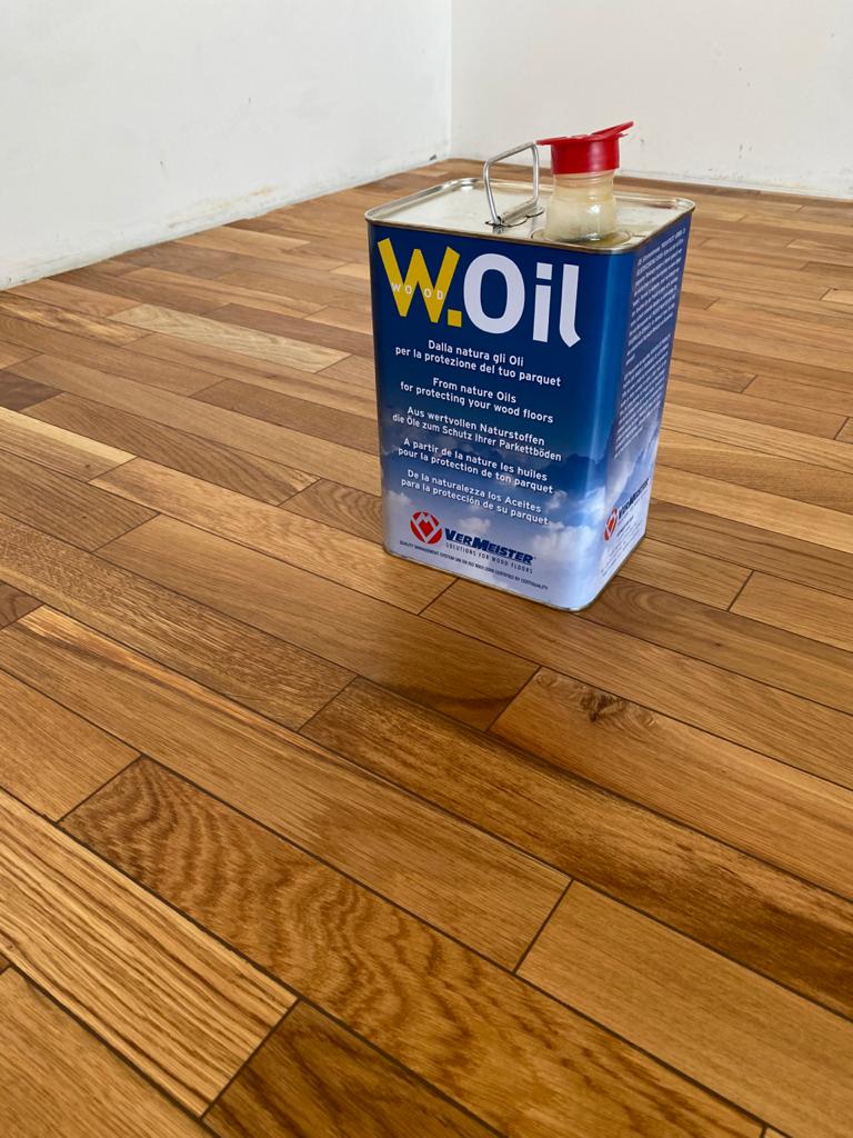 Масло финишное с воском Vermeister Ceradura Hardwax-Oil (1К, 1л)
