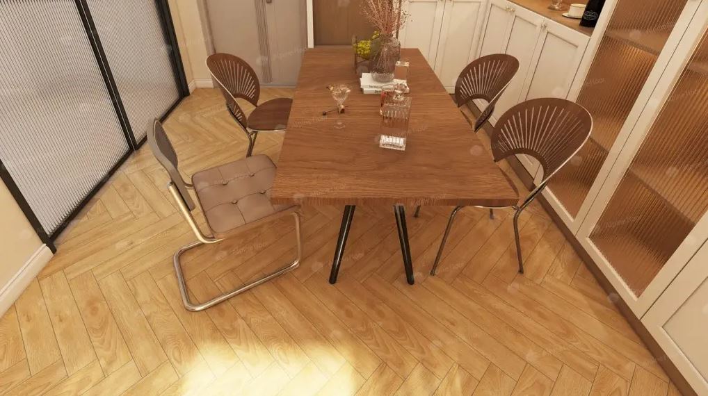 Ламинат Alpine Floor Дуб Пьемонт LF107-06 Herringbone 10мм 600х100х10 (1,56м2), защелка (Click), 4V