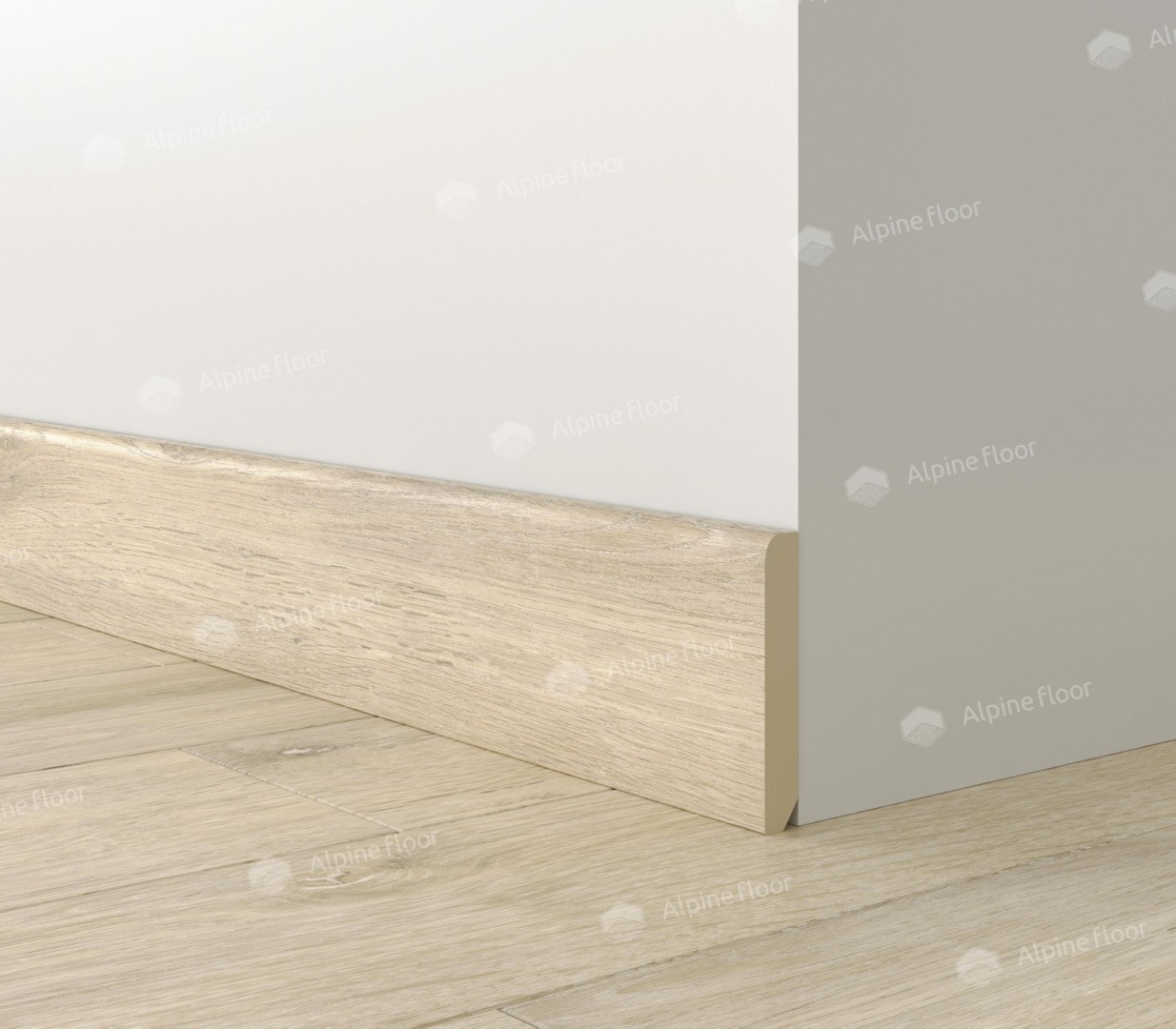 Плинтус ламинированный Alpine Floor SK 13-20 Дуб Медия Parquet Light прямой 2200х80х12,5
