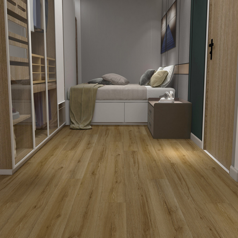 Плитка ПВХ-кварцвинил STRONG STEP Шале Expert+ 1220х181х5 (1,767м2), 4V фаска