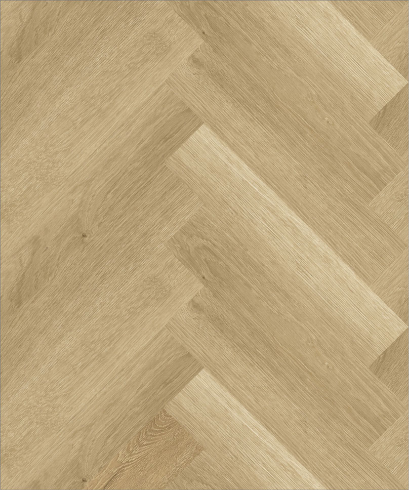Плитка ПВХ-кварцвинил STRONG STEP Саванна IDEAL Анг. елочка 630х126х5 (1,588м2), 4V фаска