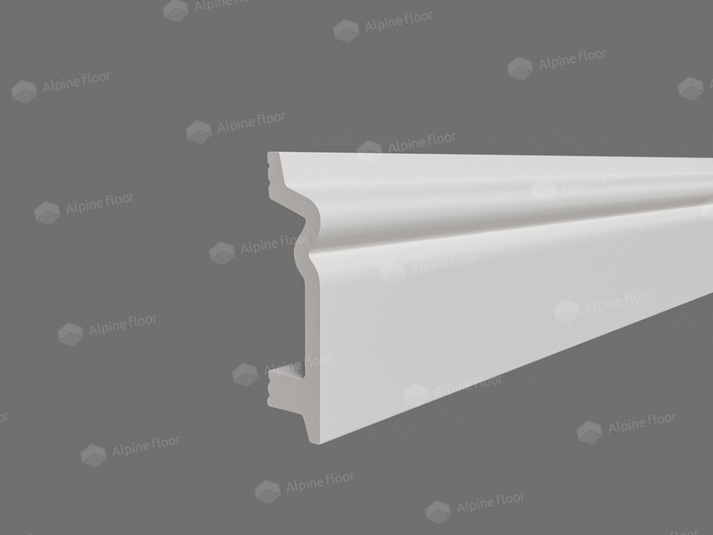 Плинтус дюрополимерный Alpine Floor TL011036 Фосе Tanle фигурный 2000х100х25, п/окрас