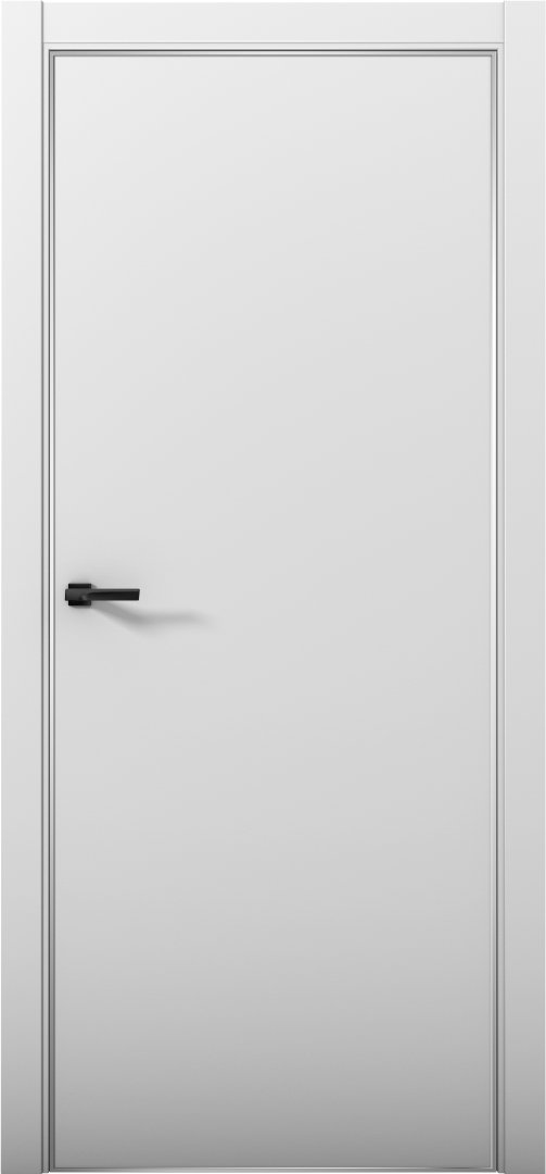 Дверь межкомнатная AURUMDOORS Palladium Pd1 (Манхеттен / кромка алюм: хром)