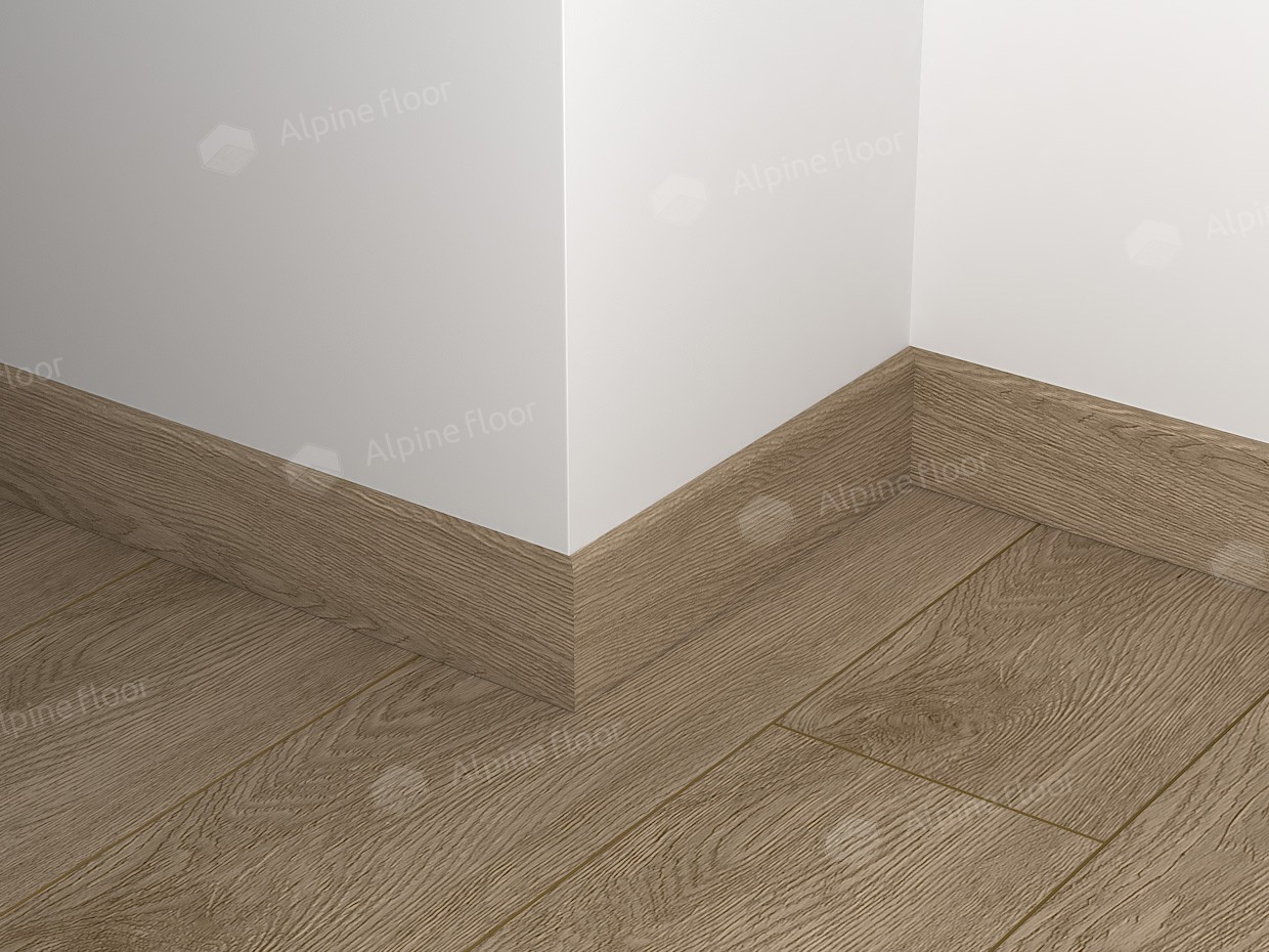 Плинтус ламинированный Alpine Floor 11-7 Гевуина Grand Sequoia прямой 2200х80х11
