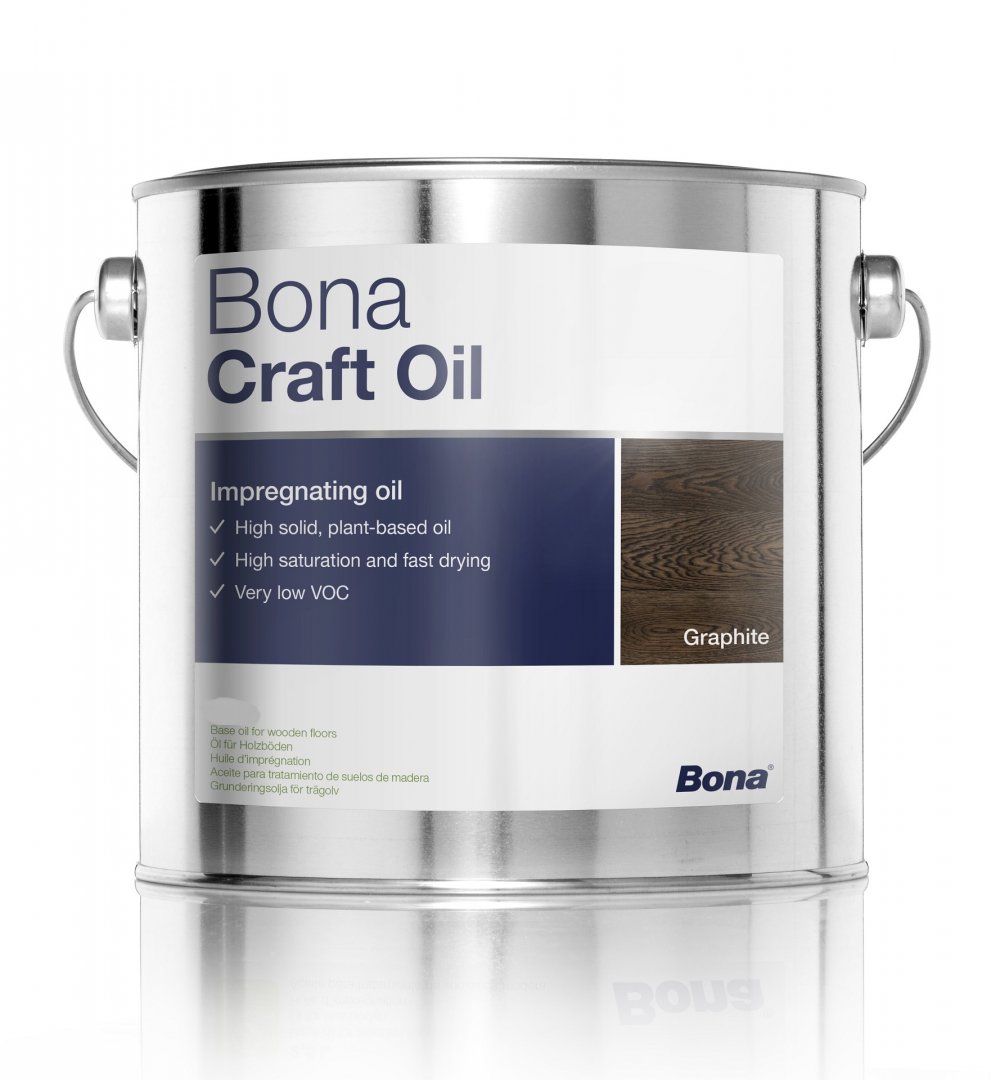 Масло финишное тонирующее Bona Craft Oil (1К, 2,5л)