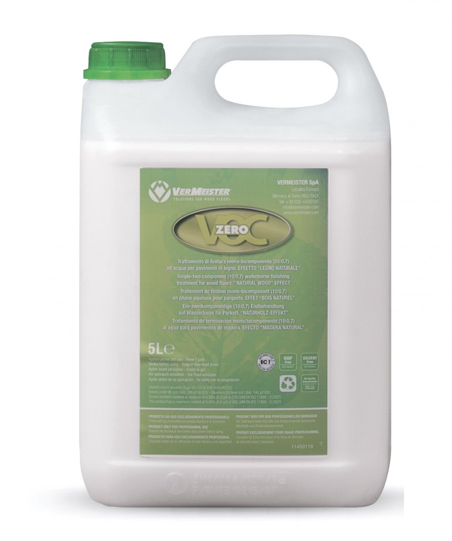 Лак паркетный Vermeister Zero Voc А-База (1/2К, 5л) водный полиуретан