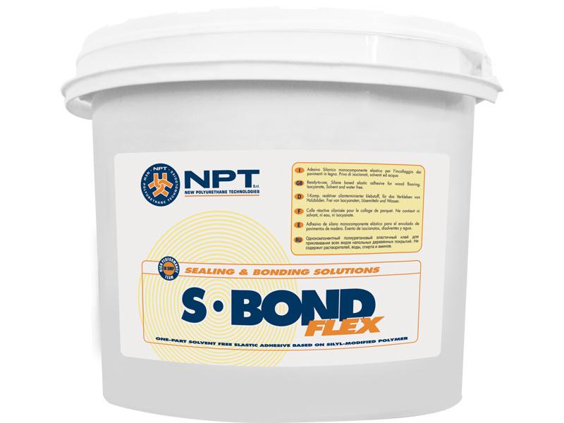 Клей NPT S-Bond Flex (1К, 14кг) мс-полимер силановый