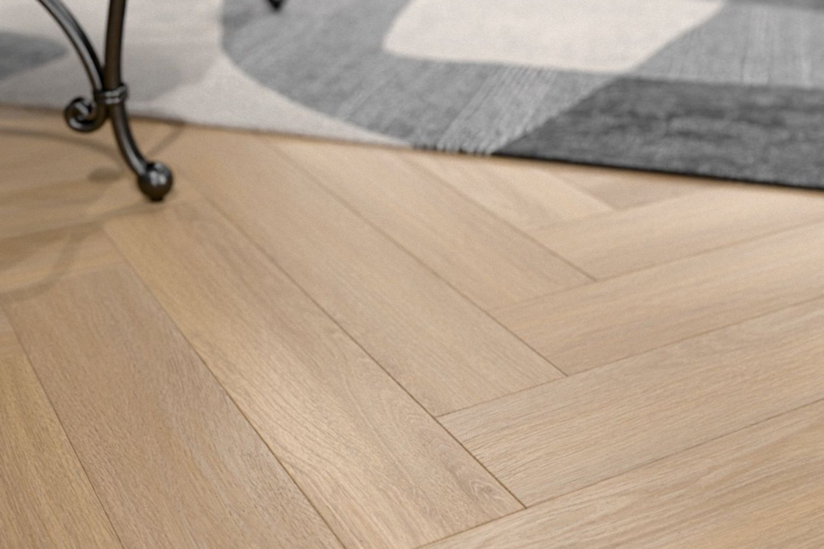 Ламинат Damy Floor Дуб Скальный Heritage Ёлка 606х101х8 (1,591м2), замок (Uniclic), 4V фаска