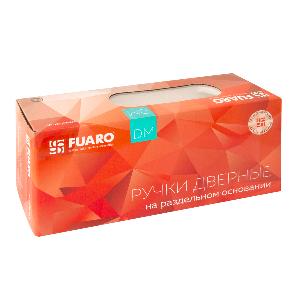 Ручка дверная Fuaro FLOW на квадратной розетке