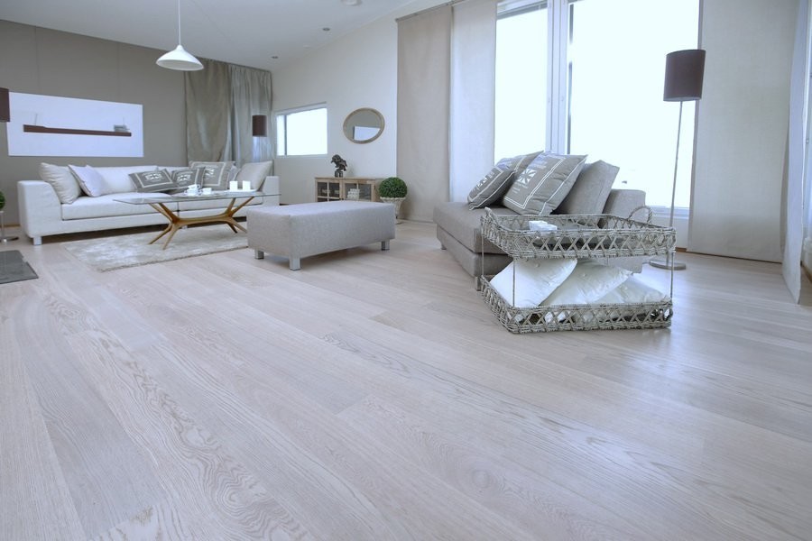 Паркетная доска Polarwood Дуб Elara White Matt Space 2000х138х14 (2,21м2) лак
