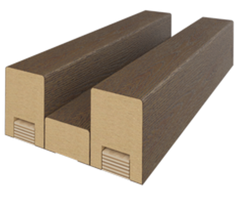 Брус декоративный HOLZDOORS "Цвет" Immensity одностороний 2750х38х50