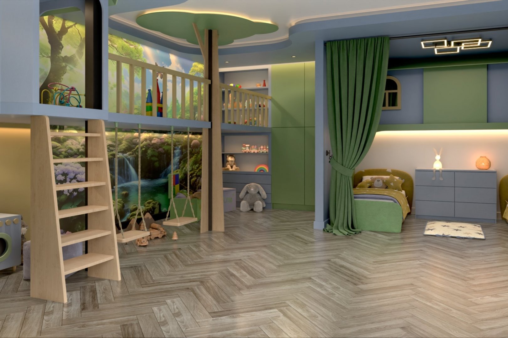Инженерная доска клеевая Damy Floor Скандинавский Luxury 600х120х15 (1,008м2) лак-UV, 12 слоев, 4V ф
