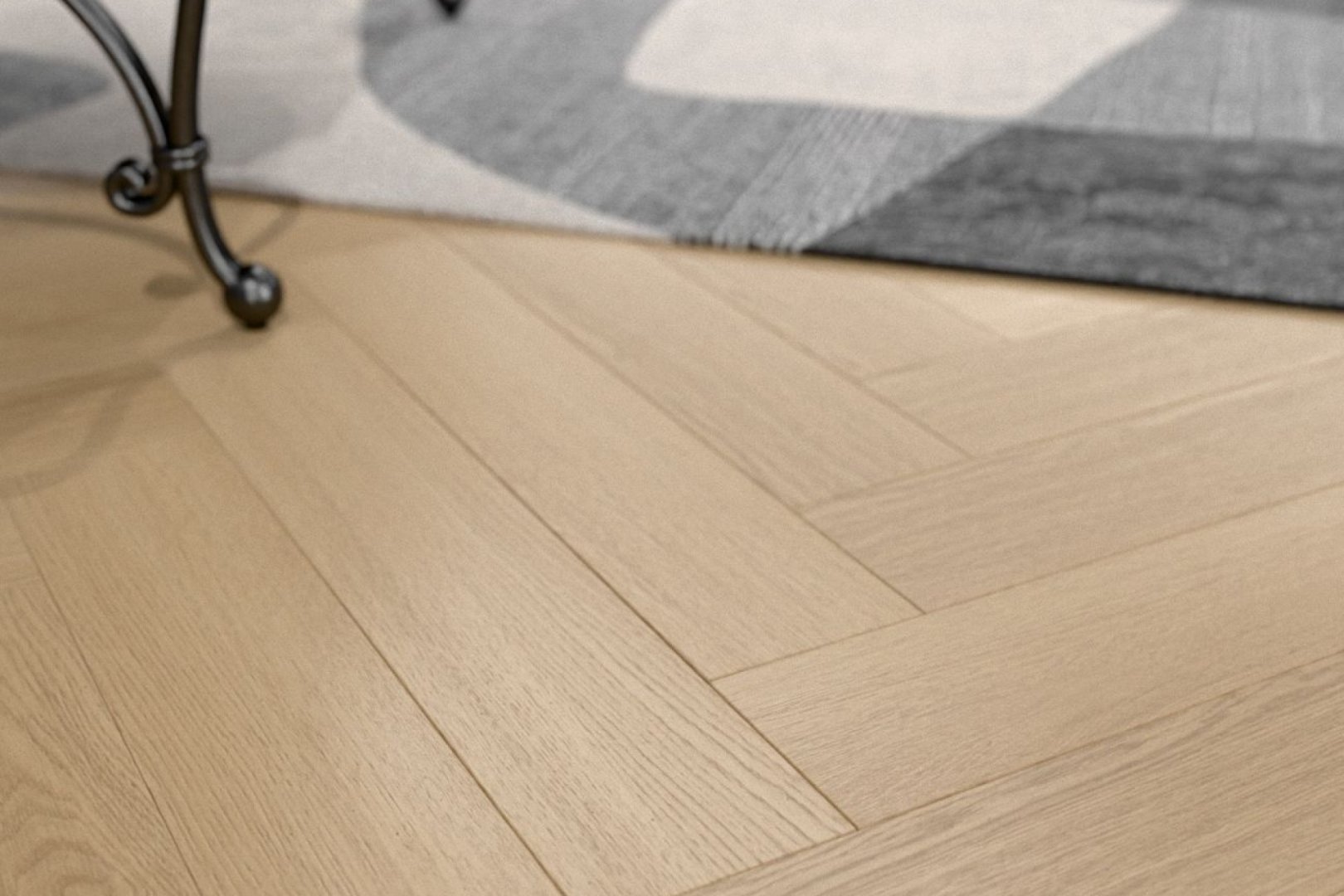 Ламинат Damy Floor Дуб Мускатный Heritage Ёлка 606х101х8 (1,591м2), замок (Uniclic), 4V фаска