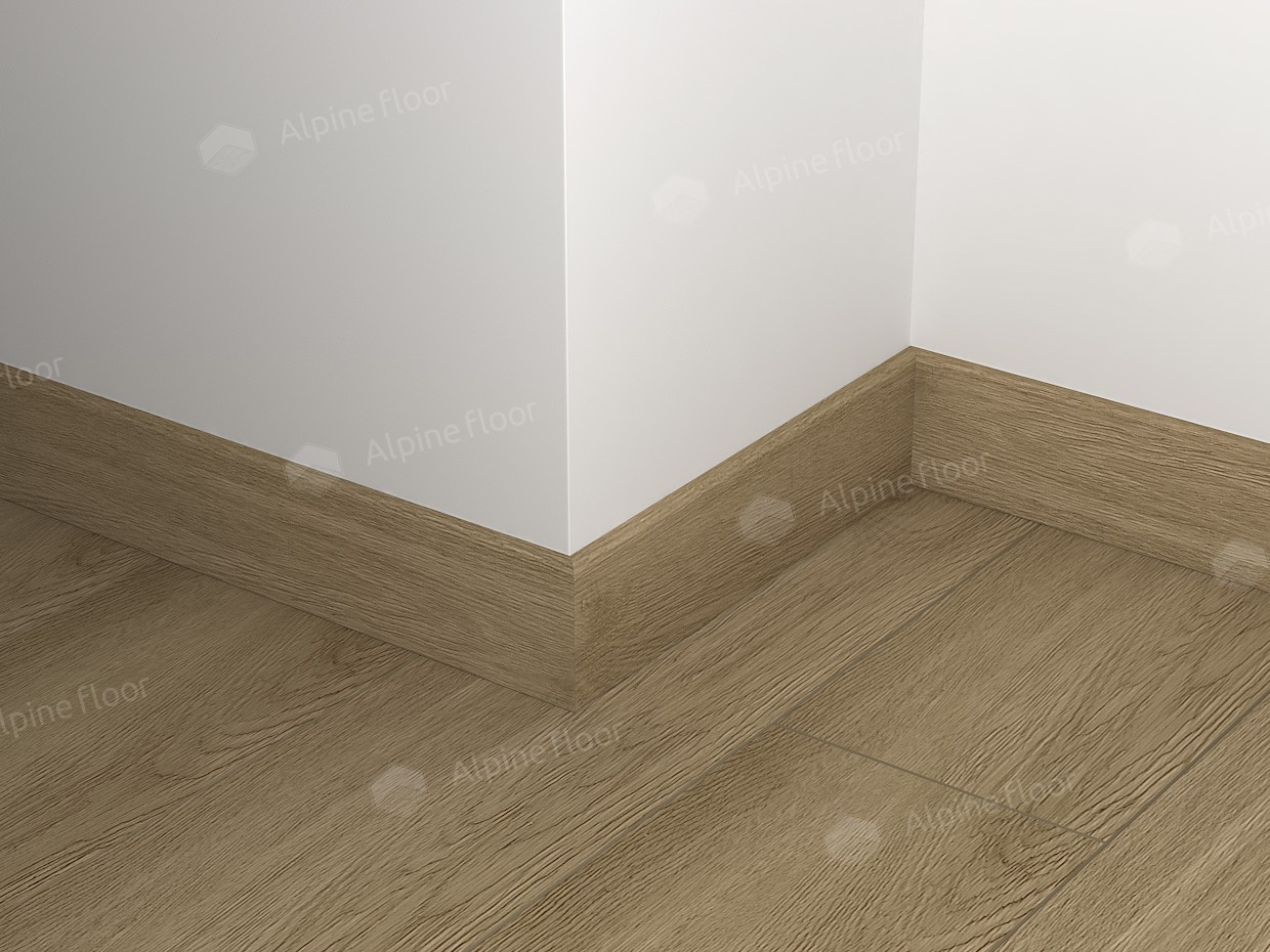 Плинтус ламинированный Alpine Floor 11-10 Макадамия Grand Sequoia прямой 2200х80х11
