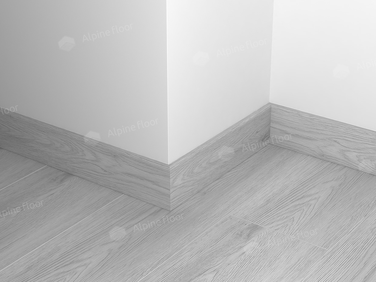 Плинтус ламинированный Alpine Floor 11-2 Атланта Grand Sequoia прямой 2200х80х11