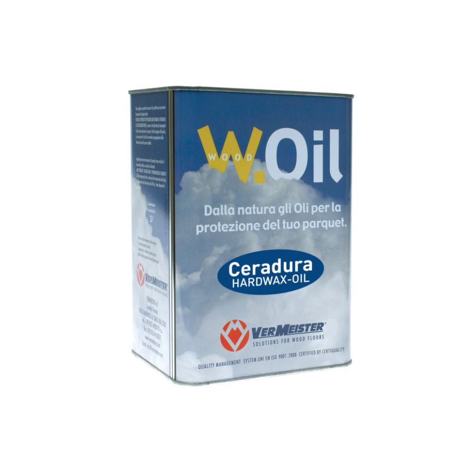 Масло финишное с воском Vermeister Ceradura Hardwax-Oil (1К, 3л)