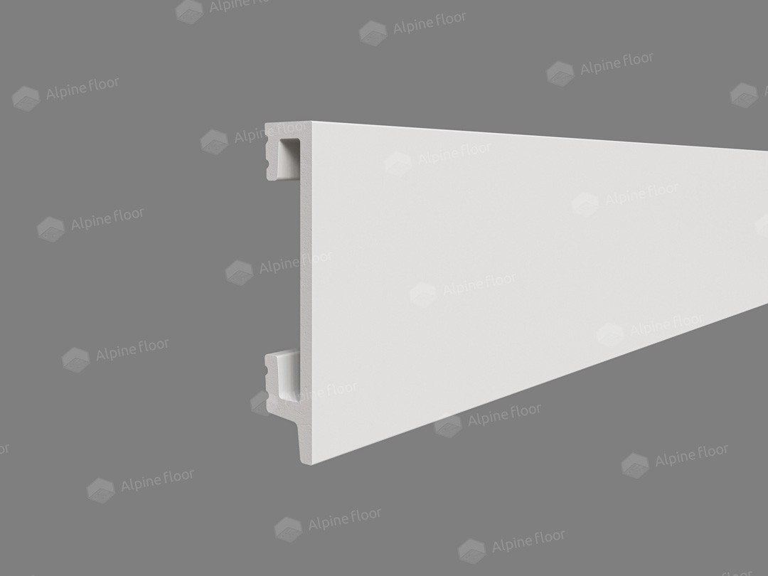 Плинтус дюрополимерный Alpine Floor TL018046 Генар Tanle прямой 2000х80х16, п/окрас