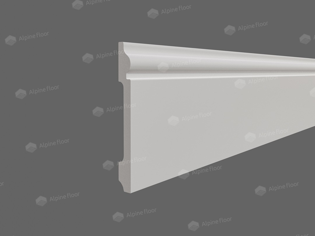 Плинтус дюрополимерный Alpine Floor TL011204 Армансон Tanle фигурный 2000х120х14, п/окрас