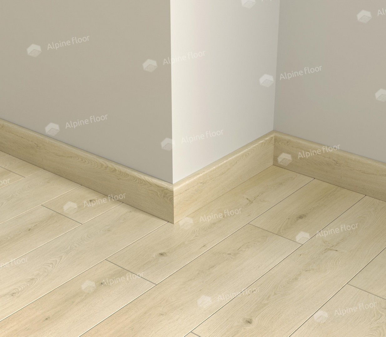 Плинтус ламинированный Alpine Floor SK 13-24 Гигантум Parquet Light прямой 2200х80х12,5