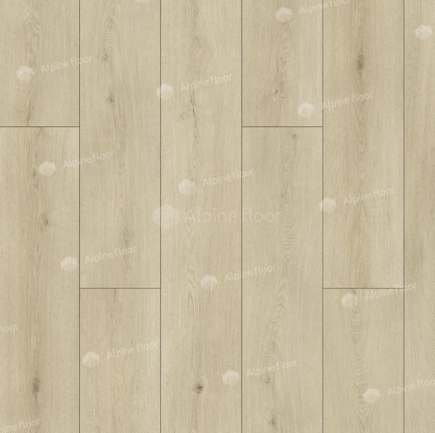 Ламинат Alpine Floor Дуб Альтори LF100-18 Aura 1218х198х8 (2,411м2), защелка (Click), 4V фаска