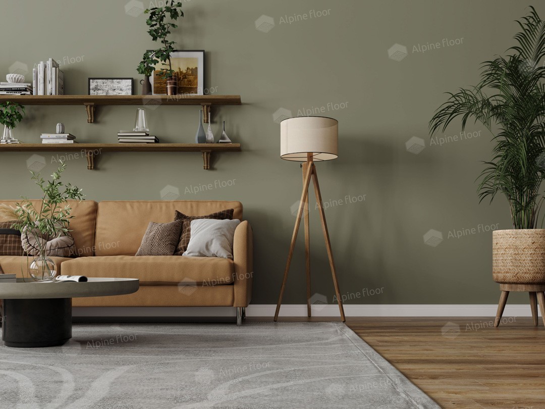 Плинтус дюрополимерный Alpine Floor TL011022 Арво Tanle прямой 2000х100х14, п/окрас
