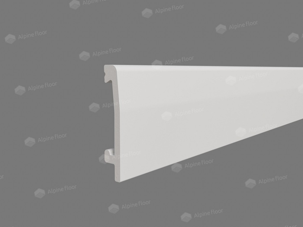 Плинтус дюрополимерный Alpine Floor TL017003 Виро Tanle прямой сглаженный 2000х70х14, п/окрас